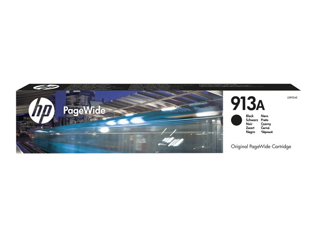 Image of HP 913A - black - original - PageWide - ink cartridge