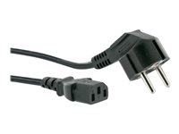 Schwaiger Strømkabel 1.8m Sort