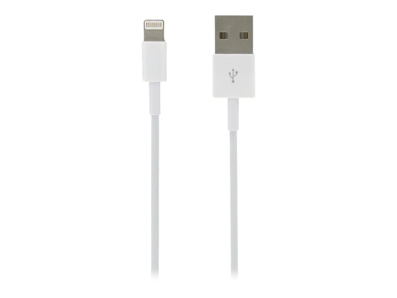DLH - Cble Apple Lightning 1 m couleur blanc