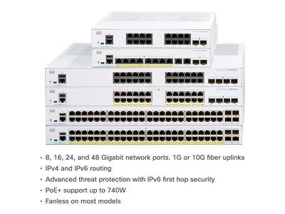 CISCO CBS350-24T-4G-EU, Netzwerk Switch Webverwaltet, GE  (BILD3)