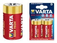 Varta Max Tech D-type Standardbatterier