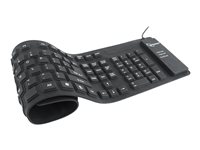 Gembird KB-109F-B Tastatur Kabling USA