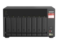 QNAP TS-873A - NAS server - 8 bays - SATA 6Gb/s - RAM 8 GB - Gigabit Ethernet / 2.5 Gigabit Ethernet