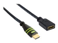 TECHly HDMI han -> HDMI hun 5 m Sort