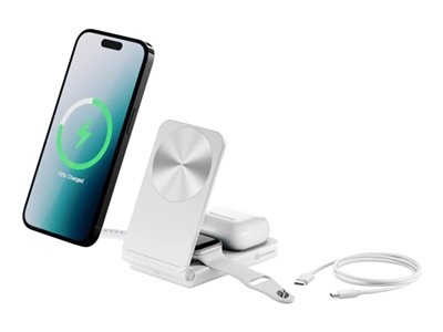 Yoga wireless charging stand - 3-in-1 - 15 Watt
