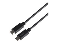 DELTACO USB Type-C kabel 1m Sort