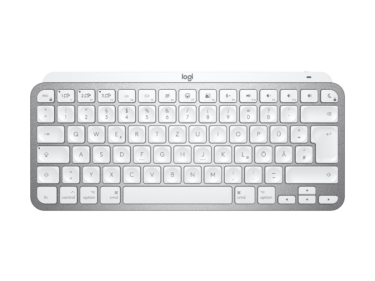 Logitech Master Series MX Keys Mini for Mac - klávesnice compact - QWERTY - britská - šedá space gray Vstupní zařízení