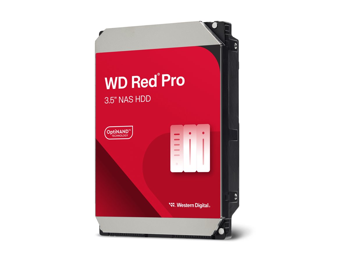 WD Red Pro WD202KFGX hard drive Enterprise 20 TB SATA Product shot Right-angle 79850