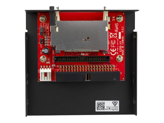 Image of StarTech.com 3.5in Drive Bay IDE to Single CF SSD Adapter Card Reader (35BAYCF2IDE) - card reader - IDE