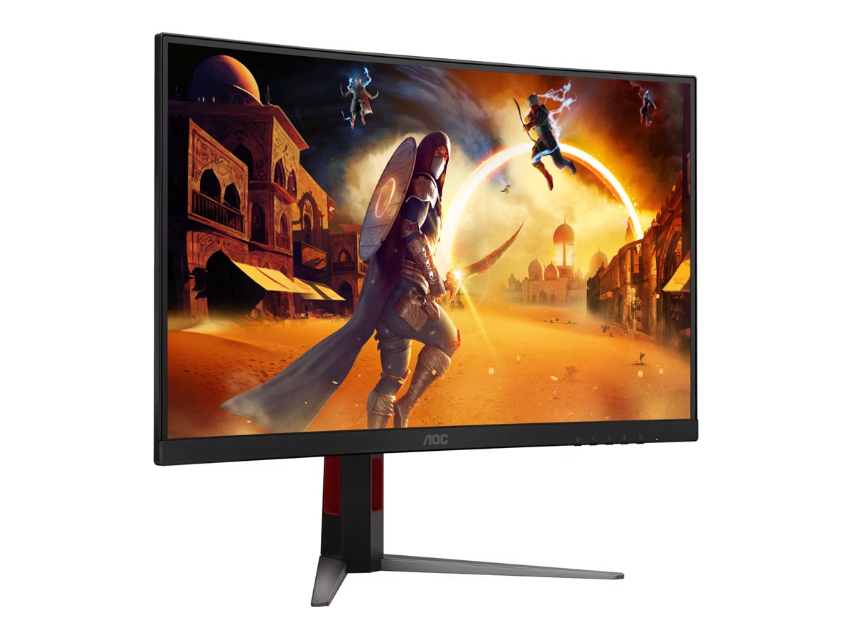 AOC Gaming CQ27G4Z2 LED monitor curved 27 Product shot Left-angle 79751