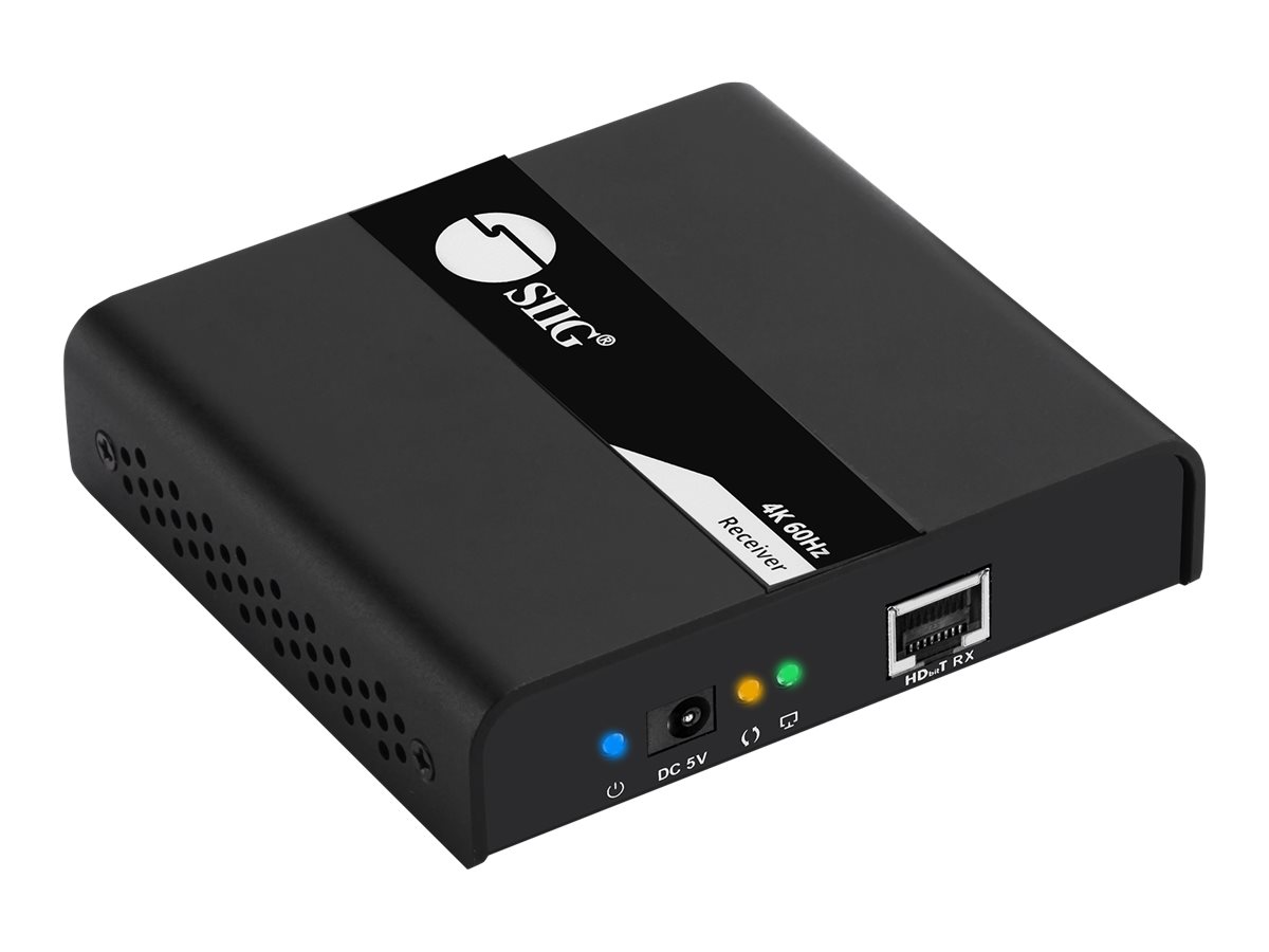 SIIG HDMI 2.0 4K@60Hz Over Cat6 Extender with IR