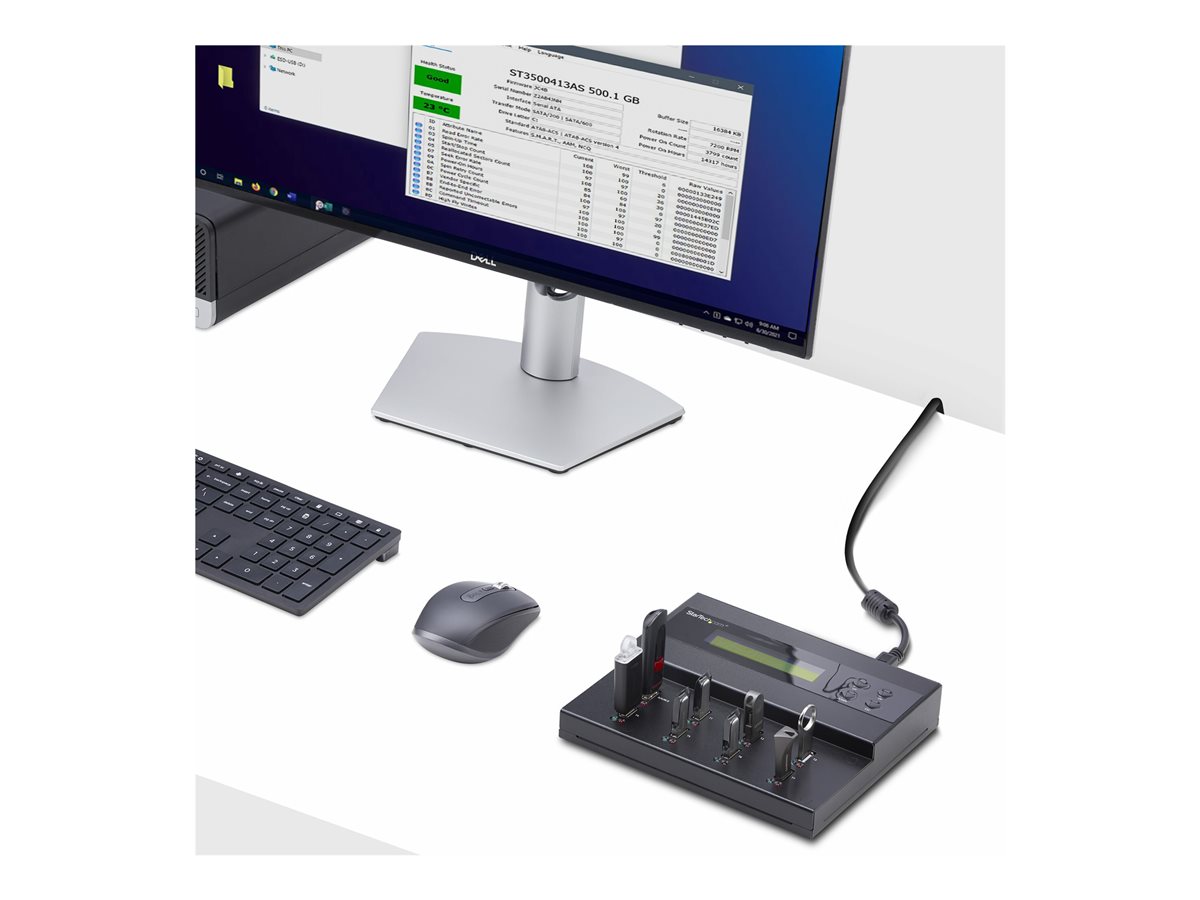 StarTech.com USB Duplicator - 1:7 - USB Flash Drives - Flash Drive Duplicator (USBDUPE17) - duplikátor jednotky USB - kompatibilní s TAA – foto 11