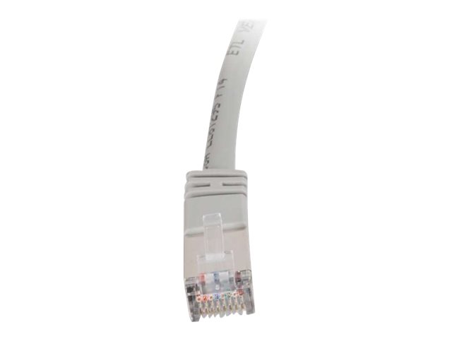 C2G Cat5e Booted Shielded (STP) Network Patch Cable - patch kabel - 15 m - šedá – foto 3