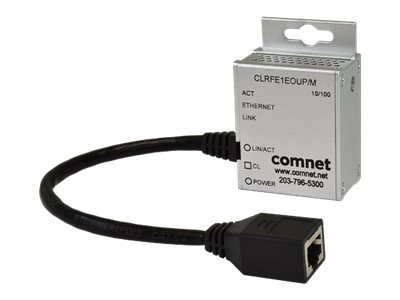 MINIATURE COPPERLINE SINGLECHANNEL ETHERNET OVER UTP POE