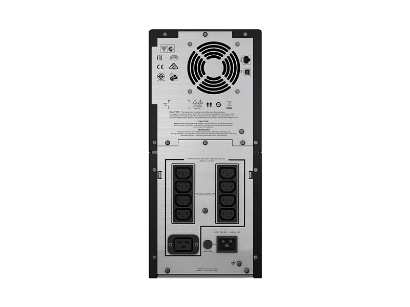 APC Smart-UPS C SMC3000I 3000 VA 2100 W Schwarz