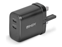 Lindy power adapter - USB-C - 65 Watt