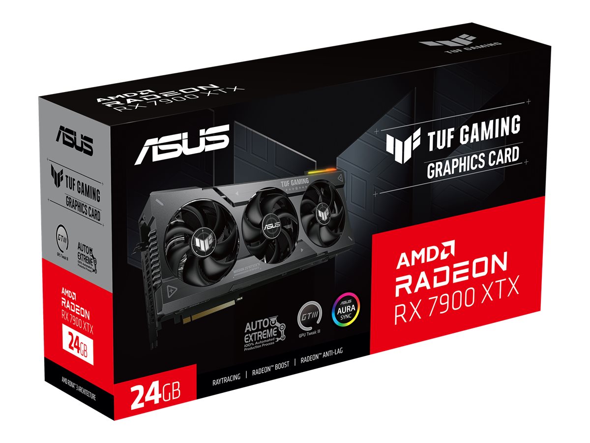 ASUS TUF Gaming Radeon RX 7900 XTX 24GB | Overview, Specs