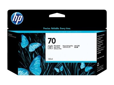 HP NO70 CARTOUCHE PHOTO NOIRE E