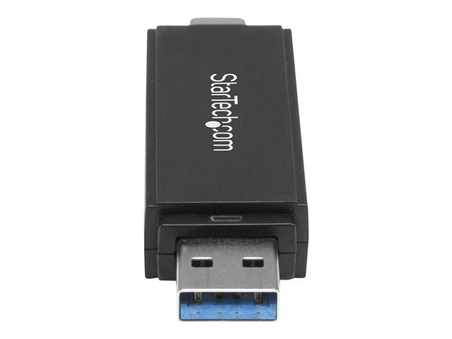 StarTech.com USB Memory Card Reader - USB 3.0 SD Card Reader - Compact - 5Gbps - USB Card Reader - MicroSD USB Adapter (SDMSDRWU3AC)