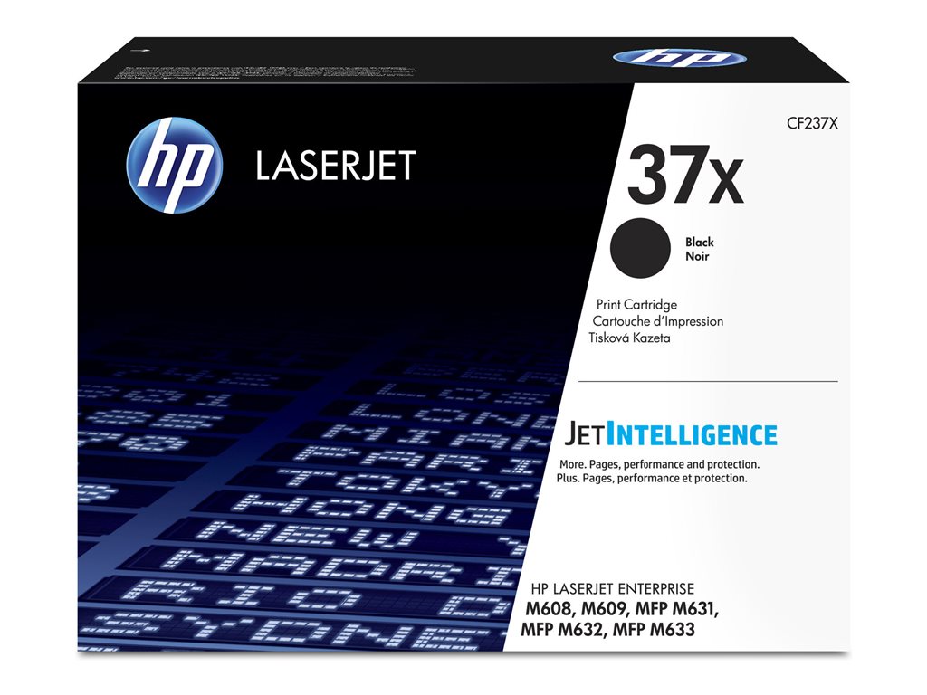 HP 37X LaserJet Toner Cartouche Noir HY