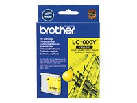 Brother Cartouche jet d'encre d'origine LC1000Y