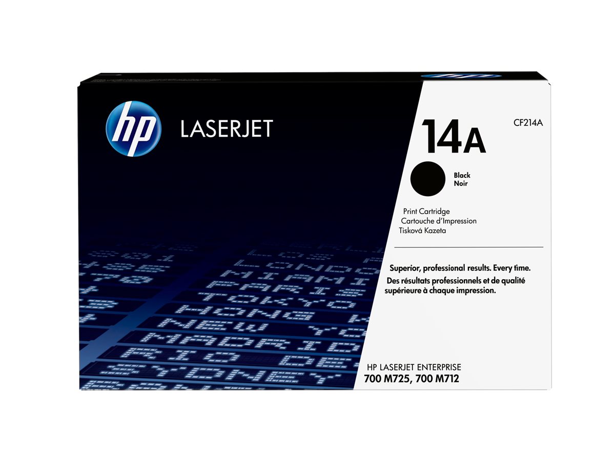 HP 14A - černá - originální - LaserJet - kazeta s barvivem (CF214A) – foto 3