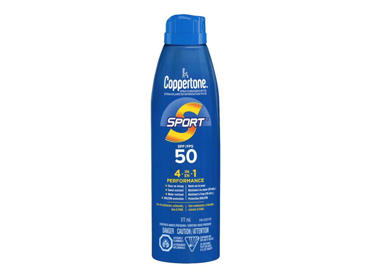 Coppertone SPORT Sunscreen Spray - SPF 50 - 177ml