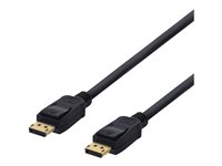 DELTACO DP-1050D - DisplayPort-kabel - DisplayPort till DisplayPort - 5 m