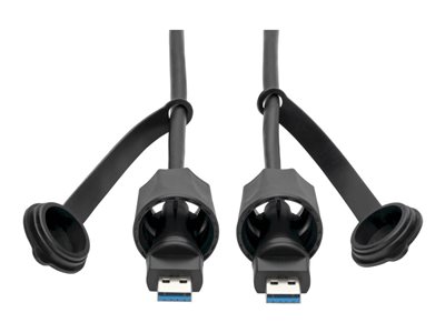 Tripp Lite USB-A Male to USB-A Male Cable, SuperSpeed, 3.0/3.1, Industrial, 3 ft. (1 m)
