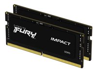 Kingston FURY Impact DDR5  32GB kit 6400MHz CL38 On-die ECC SO-DIMM  262-PIN