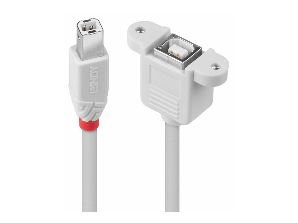 LINDY USB 2.0 extension BM/BF 0.5m TypeB