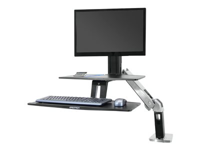 Ergotron WorkFit-A with Suspended Keyboard, Single HD image