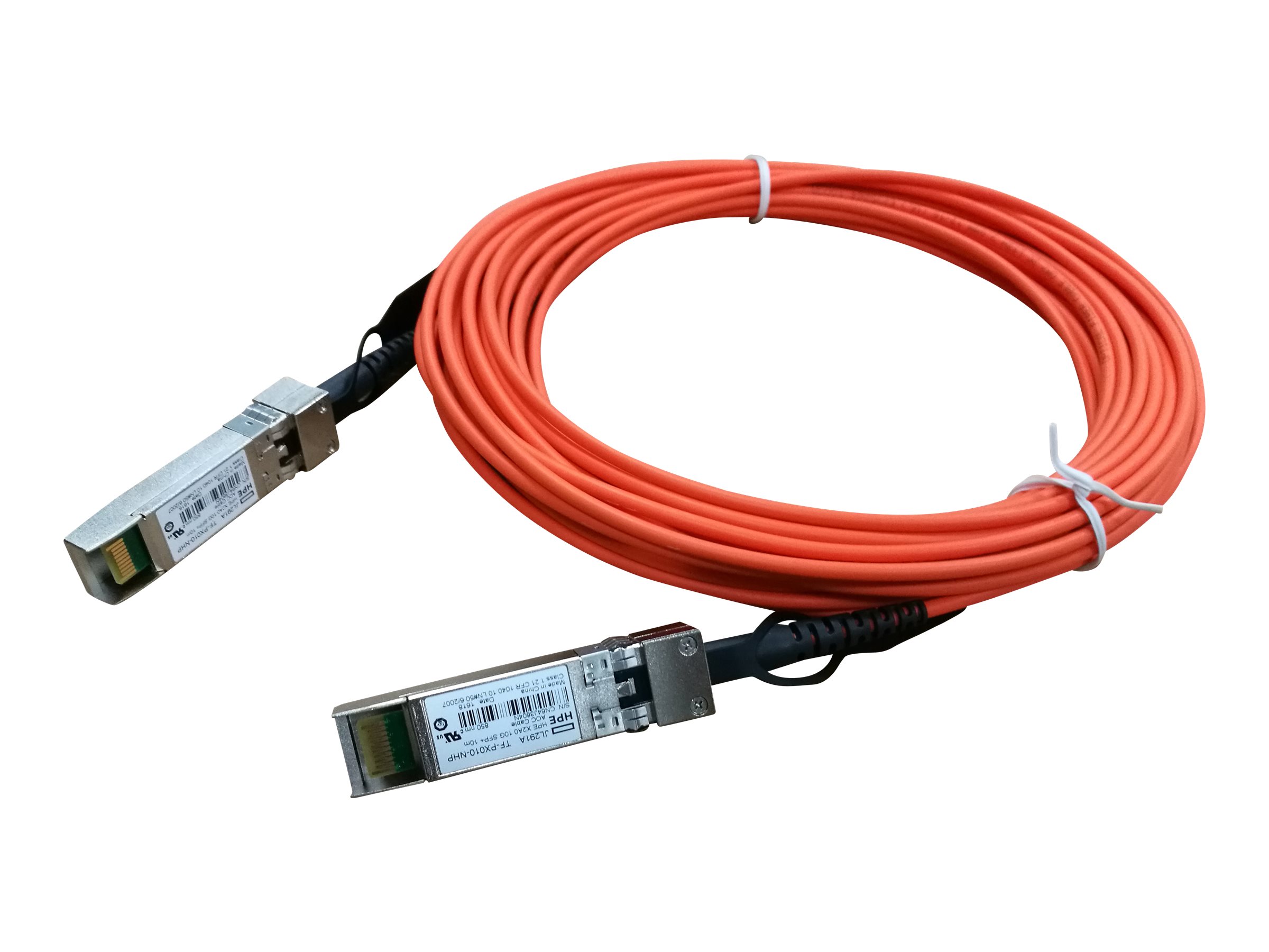 HPE X2A0 10G SFP+ 10m AOC Cable 
