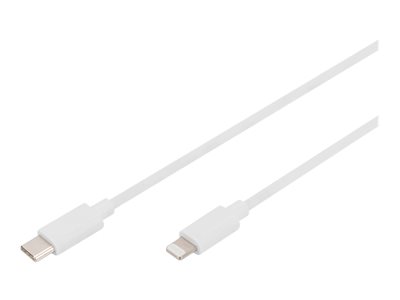 4016032481577 - Electronic Components digitus Daten- und Ladekabel usb-c zu Lightning 2m weiß (DB-600109-020-W) - Assmann