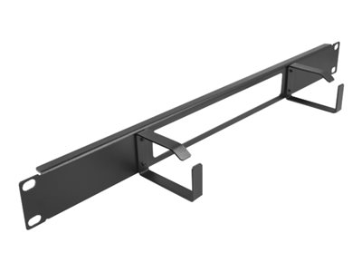 DELOCK 19 Kabelmanagement Rangierpanel Öffnung+2 Bügel 1 HE - 66655
