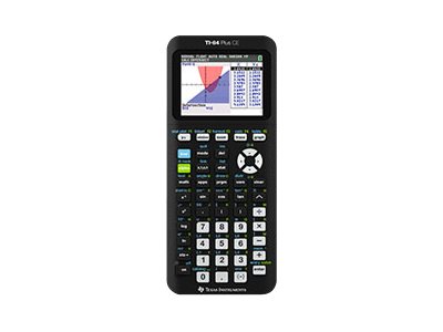 Texas Instruments TI-84 Plus CE Graphing calculator USB 10 digits + 2 exponents battery 