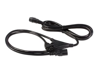StarTech.com 10 ft Computer Power Cord Splitter IEC320 C14 to 2x IEC320 C13