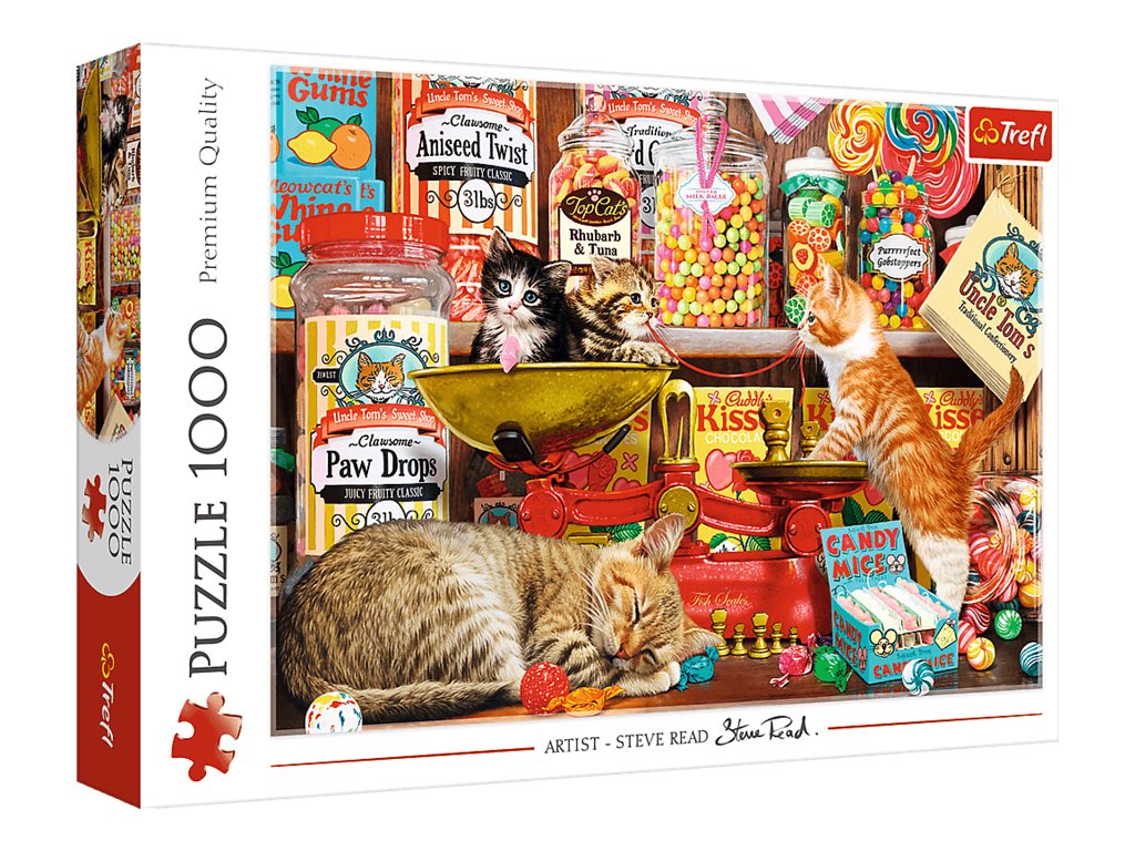 Trefl Jigsaw Puzzle - Cat Sweets - 1000 pieces