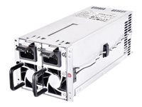SilverStone GEMINI Series SST-GM600-2UG-V2 Strømforsyning - hurtigstik/redundant 600Watt