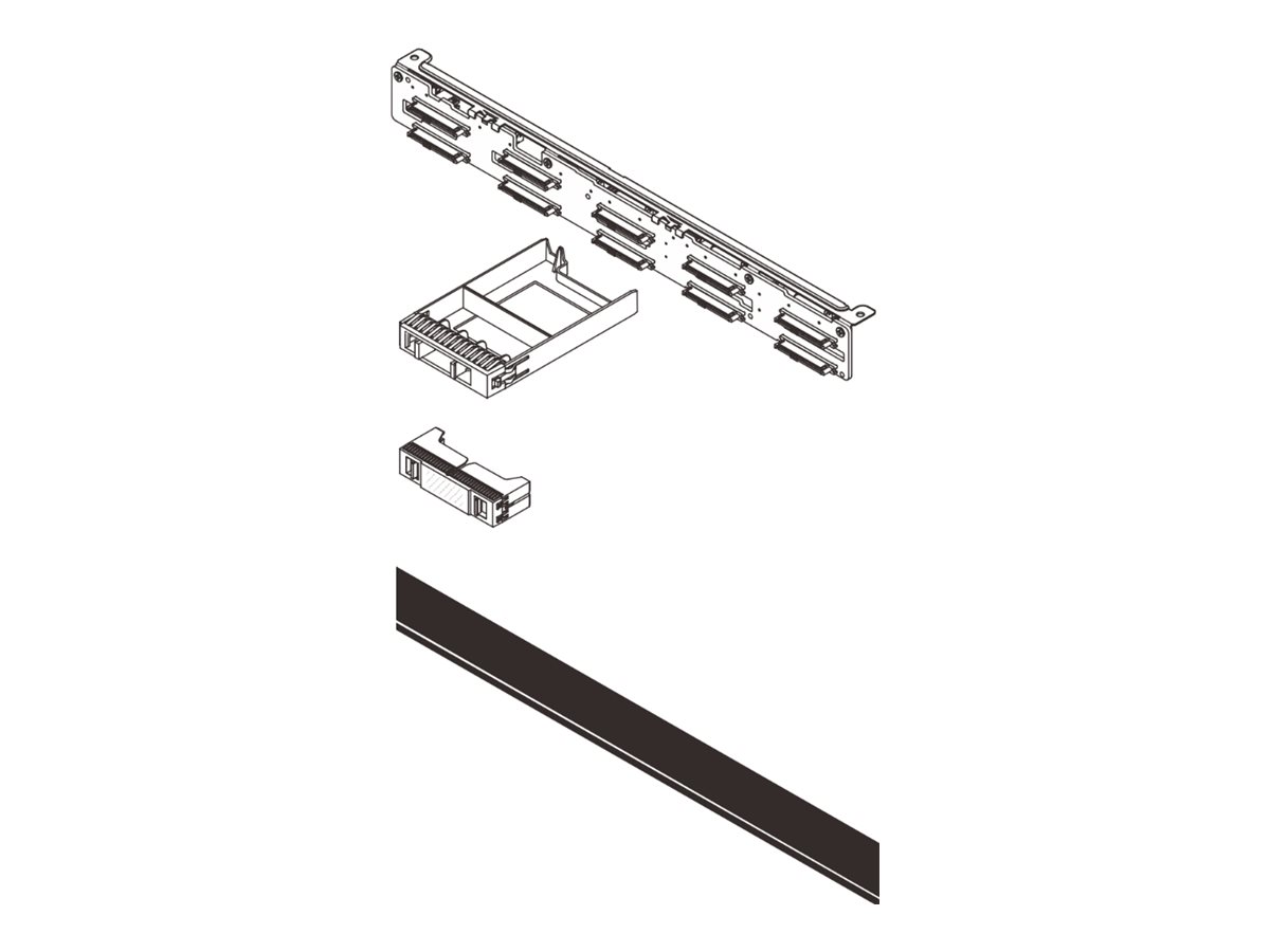 Lenovo - Server 10 x 2.5" AnyBay Gen5 backplane kit