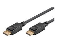 goobay DisplayPort kabel 2m Sort