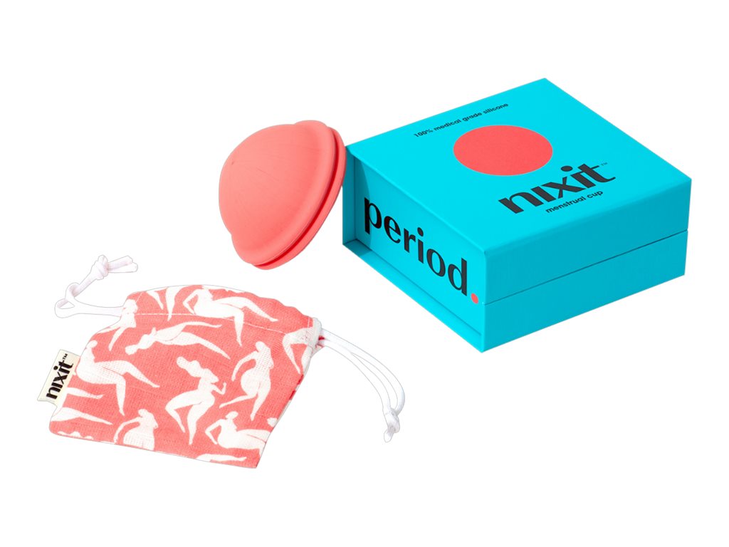 Nixit Menstrual Cup 100% Medical Grade Silicone - One Size