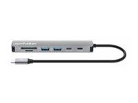 Manhattan - docking station - USB-C 3.2 Gen 1 - HDMI