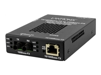 Lantronix SPOEB Series - Convertisseur de média à fibre optique - 100Mb LAN - plus de CAT 5 