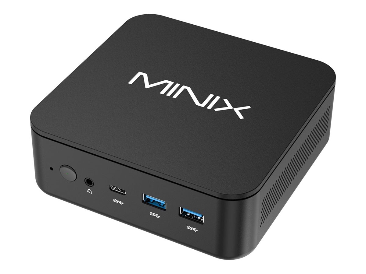 MiniX NGC NR660 mini PC Ryzen 5 6600H 16 GB SSD 512 Product shot Right-angle 79850