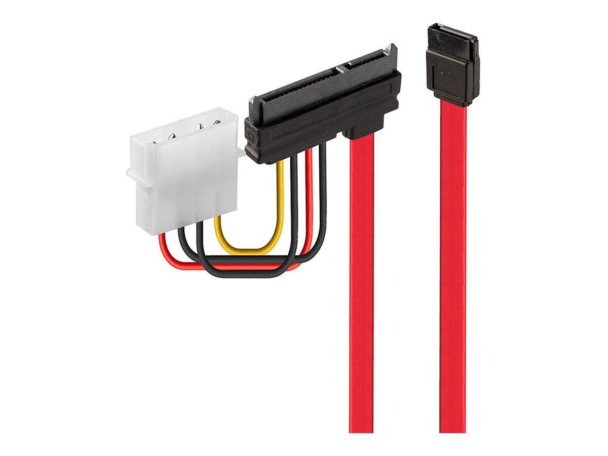 C ble SATA interne + alimentation (5V), 0.3m