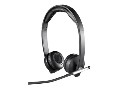 Logitech Wireless Headset Dual H820e - Headset - på øret - - trådløs (981-000517) | Atea eShop | Erhverv