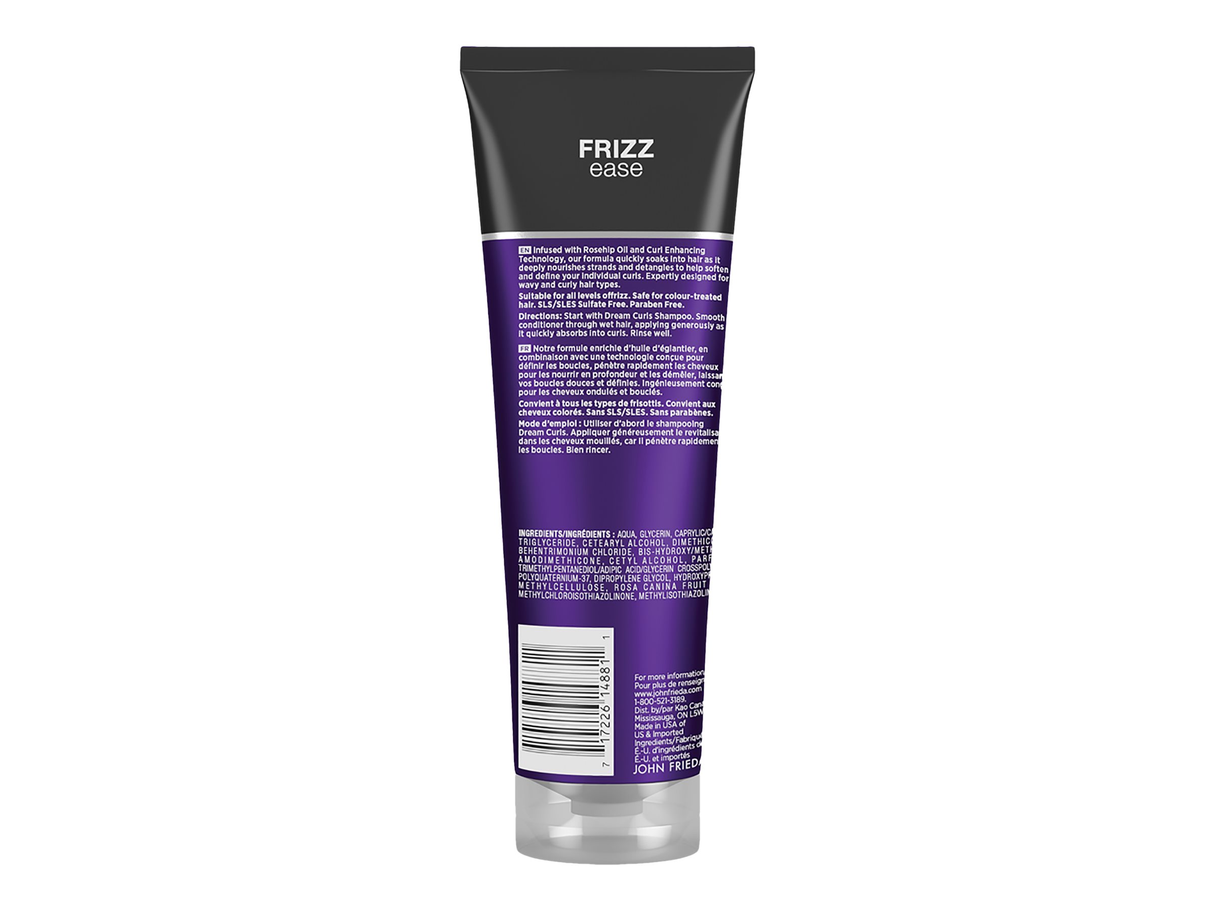 John Frieda Frizz Ease Dream Curls SLS/SLES Sulfate Free Conditioner 250ml