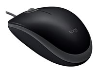 LOGI B110 Silent - BLACK - EMEA - OEM