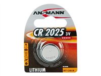 ANSMANN Knapcellebatterier CR2025